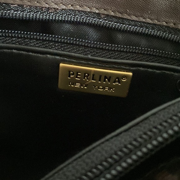 Vintage Perlina Brown Leather Pocketbook - Picture 8 of 8